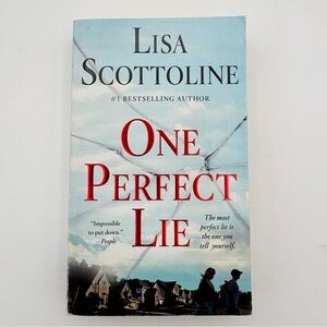 4 books for $16 - One Perfect Lie by Lisa Scottoline